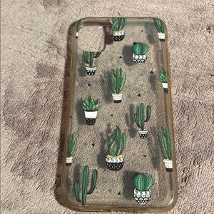 Target Cactus Design Phone Case - Green and Tan